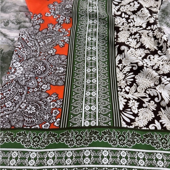 Talbots Multicolor Patterned Top - Picture 2 of 9